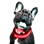 Freedog CC4013 LED Воротник Красный  Red L