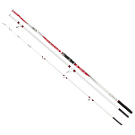 Kali kunnan 86971 Battle Ship XTR Tubular Удочка Для Серфинга Белая Red 4.50 m 