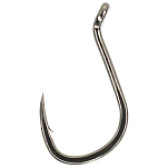 Gamakatsu 185170-01000-00000-00 Powercarp Hair Rigger Крючки С Одним Глазком Серый NS Black 10 