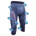 Mund socks 344L Леггинсы 3/4 Голубой  Blue EU 42-44