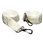 Seachoice 50-78801 Bimini Top Регулируемые ремни Белая White (2 pcs)