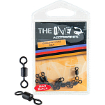 The one fishing 82199608 Barril Вертлюги Бесцветный Black 8