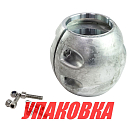Анод цинковый для валолинии, D63x100 мм; L100 мм (упаковка из 10 шт.) Bestanode SHX635_pkg_10