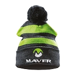 Maver 16221003 Шапка Logo Зеленый  Black / Green