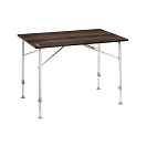 Купить Стол складной Outwell Berland M 531130 68x100x55-73см из алюминия с регулируемыми по высоте ножками деревянная отделка 7ft.ru в интернет магазине Семь Футов