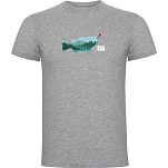 Kruskis CA65500158K192 Футболка с коротким рукавом Made In The USA Серый Heather Grey S