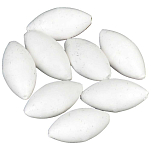 Sunset STSAK1885N5X10 Овальный плавающий жемчуг Белая White 5 x 10 mm 