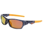 Nike nkdz7379-5715021 Солнцезащитные очки Jolt M Dz7379 Dark Grey 25x12x10 Orange Mirror/CAT3
