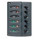 Купить Bep marine CSP6 панель переключателей Contour DC  Black 7ft.ru в интернет магазине Семь Футов