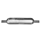Купить Tecnoseal ANOMG921 1.5kg Магниевый сварной анод Серебристый Grey 400 mm 7ft.ru в интернет магазине Семь Футов