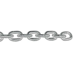 Plastimo 25391 60 m Калиброванная цепь с короткими звеньями Silver 7 mm