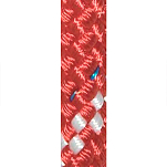 Poly ropes POL2229812608 Poly-Braid 32 Color 150 m Веревка  Red 8 mm