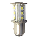 Dixplay 020080 BAY15D 8-35V 2.5W 22x4 mm 18 Прохладный белый Вел Лампочка Золотистый Clear / Grey