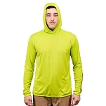 Grundens 405398 Футболка с длинным рукавом с защитой от ультрафиолета Tough Sun Желтый Lime XL