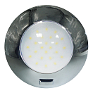 Купить Светильник потолочный с выключателем Lalizas AquaLED 72382 IP20 4,8Вт 12-24В Ø143мм хромированный корпус 7ft.ru в интернет магазине Семь Футов