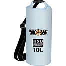Купить Wow 742-185070C H2O Proof Сухой мешок с плечевым ремнем 10L Белая Clear 7ft.ru в интернет магазине Семь Футов