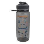 Pinguin 8592638805482- Tritan Sport 0.65L 2020 бутылка Бесцветный Grey