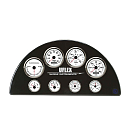 Купить Uflex 5452701 Ultra 8000Rpm Тахометр  White / Silver 7ft.ru в интернет магазине Семь Футов