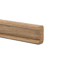 ARC N017 Крышка молдинга из тикового дерева, 2 м / Размеры: a15 x b22 x c12,5 мм.