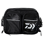 Daiwa DF1202 Logo Поясная сумка Черный  Black 25 x 10 x 17 cm 