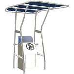 Oceansouth OCEMA0804 T-Top Heavy Duty Center и консоль Серебристый 1.4 x 2.0 m 