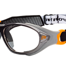 Спортивные очки с диоптриями Rec Specs / Helmet Spex XL / Gunmetal Orange, hspexxlgmor5818csf