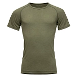 DEVOLD OF NORWAY GO245213B-404A-XXL Базовый слой с коротким рукавом Lauparen Merino 190 Lichen 2XL
