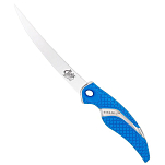 Cuda 80950833 Титановый изогнутый нож для обвалки Бесцветный Light Blue / Silver 30 cm