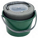 Купить Salper 75CUCE001 Beach Bucket With Lid Зеленый  Green 7ft.ru в интернет магазине Семь Футов