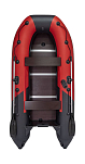 Надувная лодка ПВХ, Ривьера Компакт 3200 СК Комби, красный/черный 4603725300538