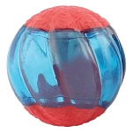 Zeus 96289 Звуковой и светоотражающий мяч для собак Duo Голубой Blue / Red 5 cm