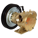 Купить Jabsco 50200-2111 Бронзовый крыльчатый насос, на ножном креплении, размер 200, муфта 24В, шкив 2А, 1-1/2" BSP, NEO 7ft.ru в интернет магазине Семь Футов