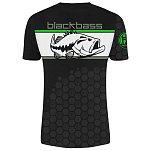 Hotspot design 010003902 Футболка с коротким рукавом Linear Bass Черный Black M