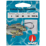 Ragot 270222021 Forged Blue Reversed 9335BL Связанные Крючки 1.5 m 0.300 mm Голубой 2 