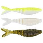 Yamamoto baits 1213406194J-UNIT Zako Мягкая приманка 101 mm 6 единицы Золотистый Watermelon / Black Flake