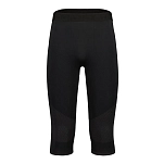 Maloja 10116-8833-XS/M 3/4 базовые штаны NairM nos  Deep Black XS-M