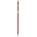 Kali kunnan 51630 Metareg Песчаный Шип Черный Red 125 cm 