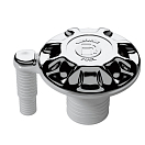 Купить Заливная горловина для топлива Can-SB TP2190 под шланг Ø38мм 110x78мм из белого пластика с вентиляционным отверстием 7ft.ru в интернет магазине Семь Футов