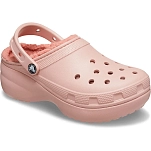 Crocs 207938-6ty-w6 Деревянные башмаки Classic Platform Lined Pink Clay 35x25x15 EU 36