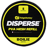Ridgemonkey RMT-DPVA-MRB5 Disperse PVA Mesh Refill Boilie 5 m Кормушка фидерная прикормочная  Clear