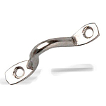 Pike n bass 249005 Транец 38 Mm Направляющая из нержавеющей стали Серый Silver 5 mm 