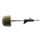Купить Zman ZM-NKSHR16GP Джиг-головка Neko Shroomz Серебристый Green Pumpkin 4.7 g 7ft.ru в интернет магазине Семь Футов