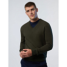 Купить North sails 699774-0440-XS Свитер с V-образным вырезом 12Gg Зеленый Forest Green XS 7ft.ru в интернет магазине Семь Футов