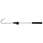 Mikado S3-1045 Выдвижной крючок Серый  Grey / Black 65-115 cm 
