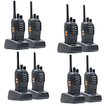 PNI PNI-R40-8 R40 Pro PMR рация 8 единицы Черный Black