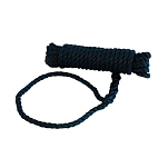 Talamex 01221714 10 m Полиэстер 3 Стрэнд швартовка Веревка Black 12 mm
