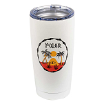 Poler 221ACM9103-WHT-O/S 20 Oz Стакан Бесцветный  White
