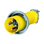 Kellems 36-M4100P12 4-контактный мужской штекер M4100P12 100A 125-250V Yellow / Grey