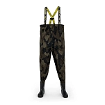 Avid carp a0620467 ПВХ Вейдерсы Distortion Active-Lined Camo 65x40x30 EU 43