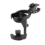 Подстаканник RAM MOUNTS на 946 мл с креплением Tough-Claw на руль 16-29 мм  RAP-B-417-400U